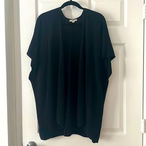 Loft Black Short Sleeve Shrug